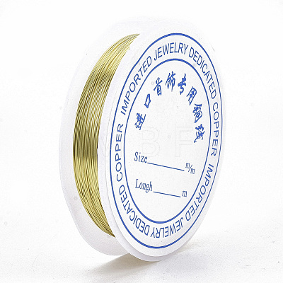 Round Copper Jewelry Wire X-CWIR-S002-0.8mm-02-1