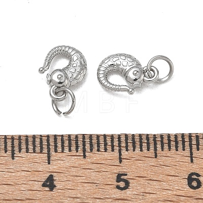 SHEGRACE Fish 304 Stainless Steel S-Hook Clasps SA-CBAF1D5-24P-1