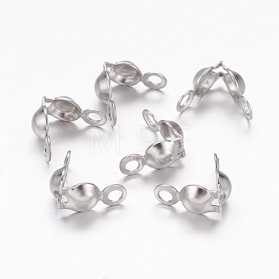 Tarnish Resistant 304 Stainless Steel Bead Tips LS-X-STAS-E129-05P-1