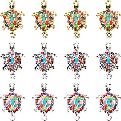  30Pcs 3 Colors Alloy Connector Charms RB-NB0001-22-1