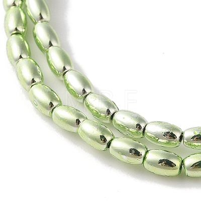 Electroplate Beads Strands X-EGLA-H104-02B-1