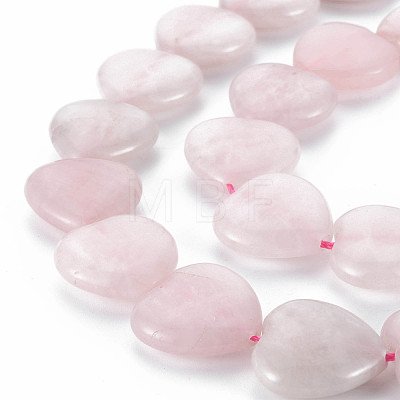 Natural Rose Quartz Beads Strands X-G-S359-342-1