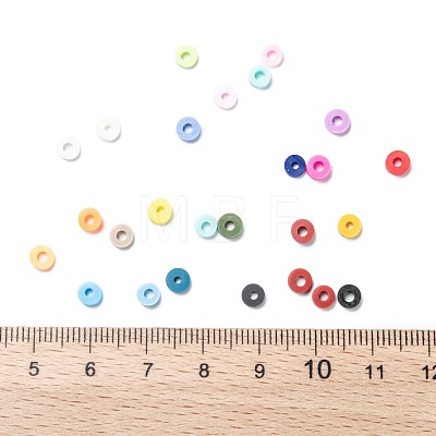 240g 24 Colors Handmade Polymer Clay Beads CLAY-JP0001-10-4mm-1