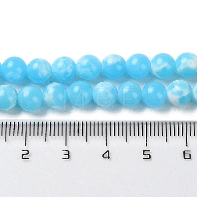 Synthetic Imperial Jasper Dyed Beads Strands G-D077-A01-01E-1