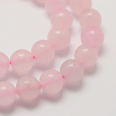 Natural Rose Quartz Beads Strands X-G-P281-02-8mm-1