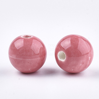 Handmade Porcelain Beads PORC-S499-02N-1