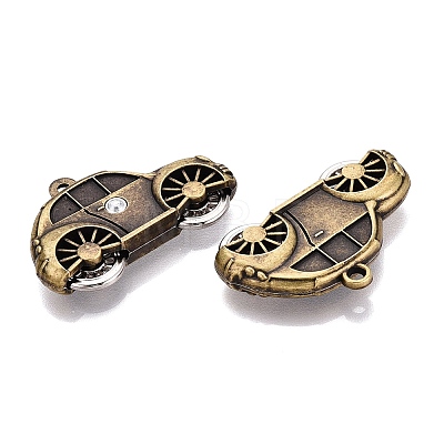 Tibetan Style Alloy Pendants FIND-C052-07AB-1