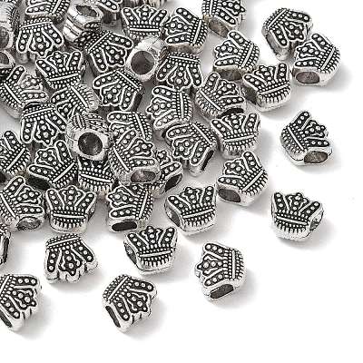 Tibetan Style Alloy European Beads AL-CBA612E-04AS-1