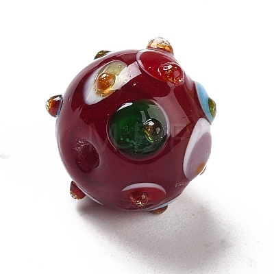 Handmade Lampwork Beads LAMP-F022-03F-1