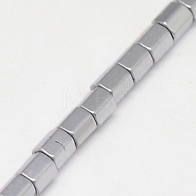 Electroplate Non-magnetic Synthetic Hematite Beads Strands G-J166-2x2mm-06-1