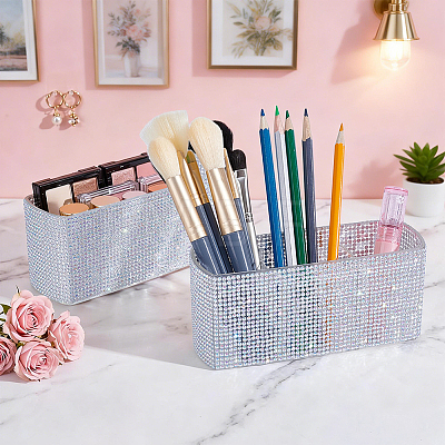 3-Section Plastic Rhinestone Storage Boxes AJEW-WH0752-784A-1