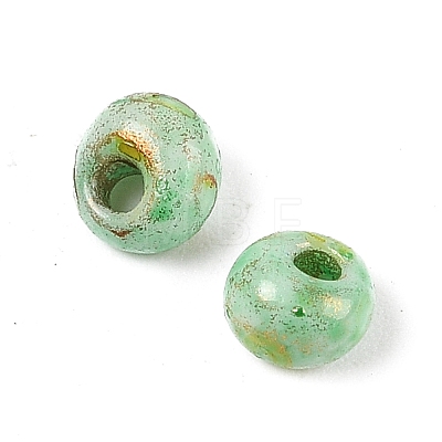 Picasso Glass Seed Beads SEED-Q038-03G-1