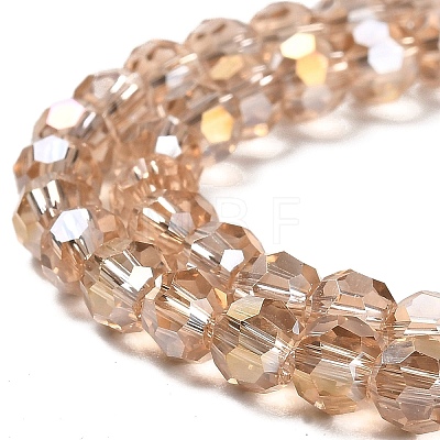Transparent Glass Beads EGLA-A035-T6mm-B22-1