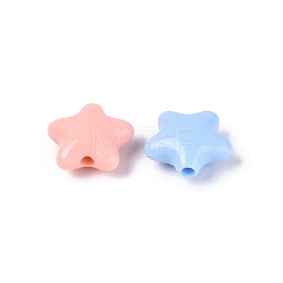 Opaque Plastic Beads KY-N025-31-1