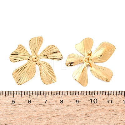 304 Stainless Steel Stud Earrings for Women EJEW-K306-20G-1