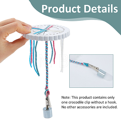 1Pc Iron Alligator Clips with Hook TOOL-FH0001-87A-1