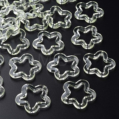 Transparent Acrylic Beads MACR-S373-24-B09-1