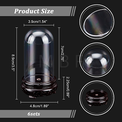 ABS Dome Cover DIY-WH0430-150-1