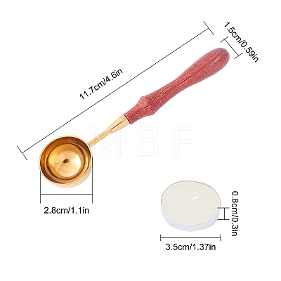 CRASPIRE DIY Letter Seal Kits DIY-CP0003-13-1