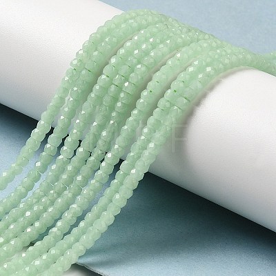 Synthetic Luminous Stone Beads Strands G-C086-01A-07-1