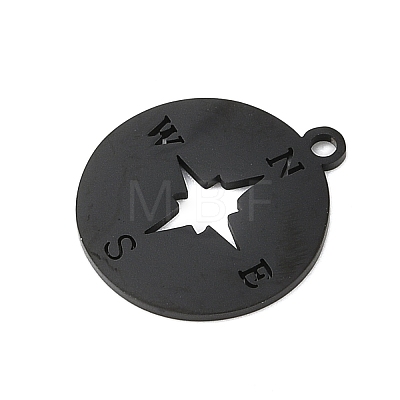 Ion Plating(IP) 304 Stainless Steel Pendants STAS-T044-236B-1