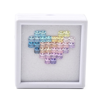 32Pcs Cubic Zirconia Cabochons CU-F002-05D-1