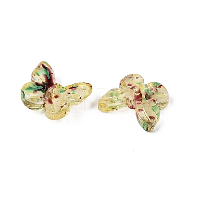 Picasso Transparent Glass Beads SEED-N012-06C-1