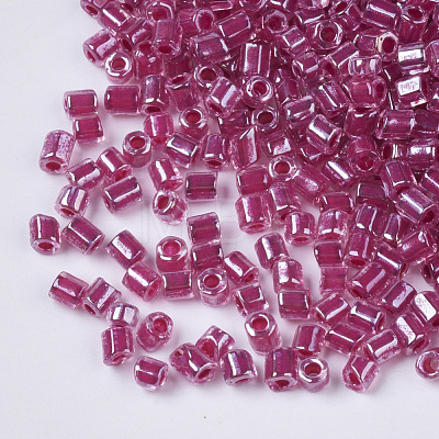 8/0 Two Cut Glass Seed Beads SEED-S033-10A-01-1