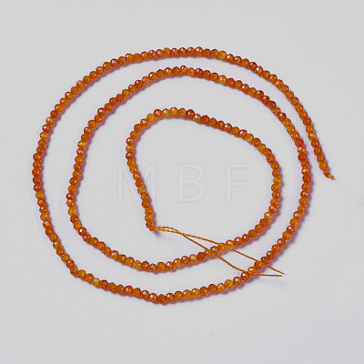 Cubic Zirconia Beads Strands G-F596-48D-2mm-1
