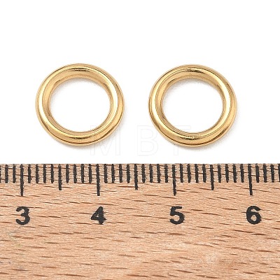 Ion Plating(IP) 304 Stainless Steel Closed Jump Rings STAS-G393-06G-01-1