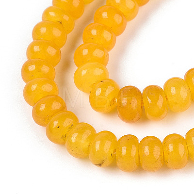 Dyed Natural White Jade Beads Strands G-T139-59A-07-1