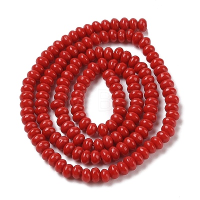 Dyed Synthetic Coral Beads Strands CORA-P010-05A-1