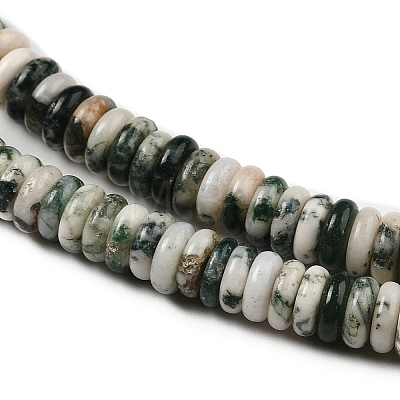 Natural Tree Agate Beads Strands G-NH0062-A02-01-1