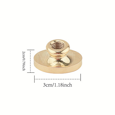 Wax Seal Brass Stamp Head AJEW-WH0213-001-1