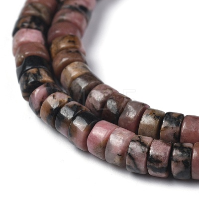 Natural Rhodonite Beads Strands G-Z006-C37-1