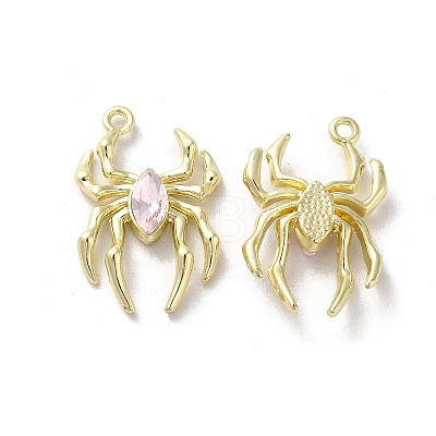 Glass Spider Pendant PALLOY-K001-067G-01-1