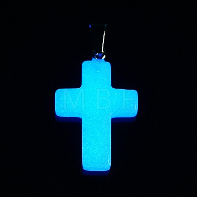 Synthetic Luminous Stone Dyed Pendants G-H308-06P-06-1