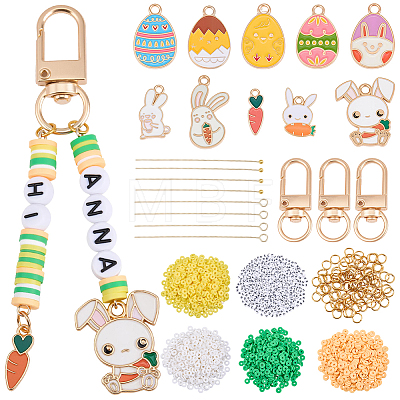 Easter DIY Keychian Making Kits DIY-BM0002-28-1