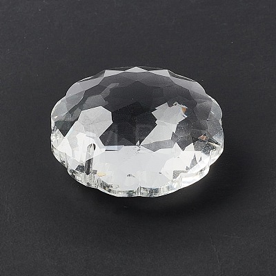 Transparent Glass Pendants GLAA-F118-10-1