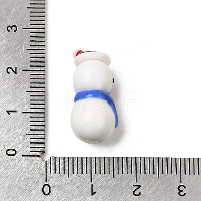 Christmas Handmade Lampwork Beads LA-CBAC6A6-03-1