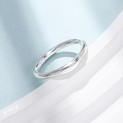 990 Sterling Silver Finger Rings RJEW-Z128-01S-01-1