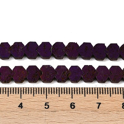 Electroplated Natural Lava Rock Beads Strands G-K388-04B-10-1