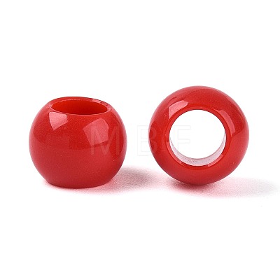 Opaque Acrylic Beads SACR-N018-05F-1