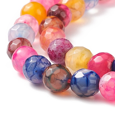 Natural Agate Beads Strands G-G580-6mm-18A-1