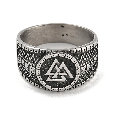 304 Stainless Steel Ring RJEW-B055-04AS-04-1