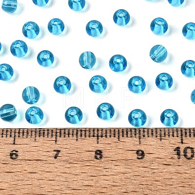 FGB Transparent Glass Seed Beads SEED-N013-01A-05-1