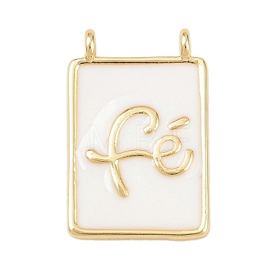 Brass Enamel Pendants KK-L251-01G-A04-1