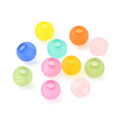 31g Frosted Transparent Acrylic Beads MACR-FS0001-37-1