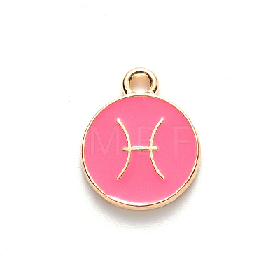 Alloy Enamel Pendants LS-X-ENAM-S124-01B-03H-1
