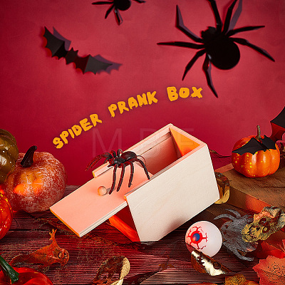 Spider Prank Box AJEW-WH0317-54-1